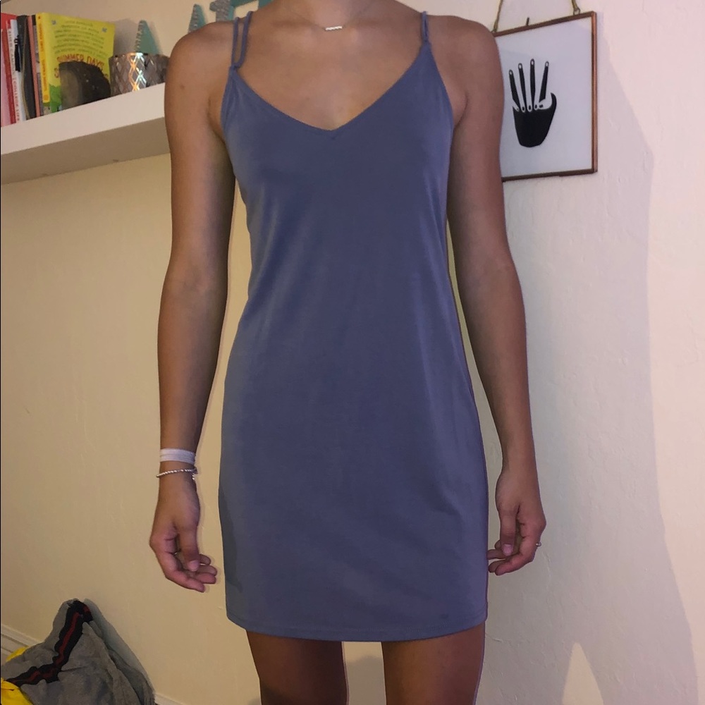 Blue dress